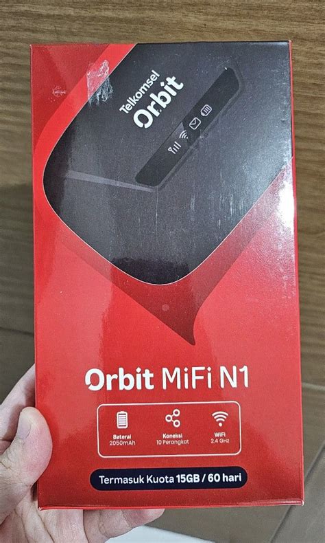 Telkomsel Orbit MiFi N1 Portable Modem Wifi 4G Elektronik Lainnya Di