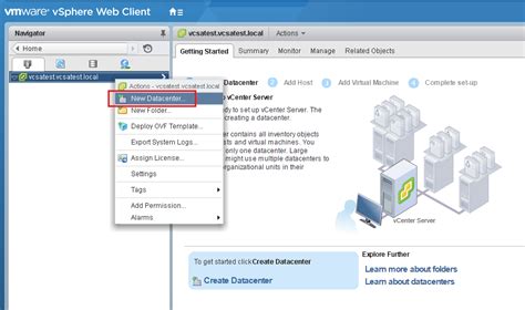 Konfigurationsprozess Zum Erstellen Eines Esxi Clusters