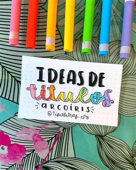 Pin En Art Titulos Bonitos Para Apuntes Caratulas Para Cuadernos