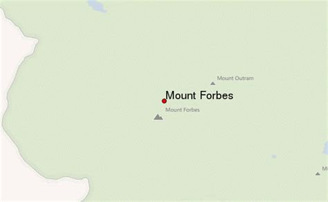 Mount Forbes Mountain Information