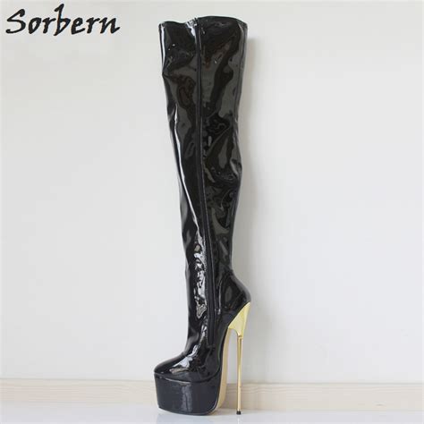 Sorbern Sexy Unisex Boots 22cm Extreme High Heel