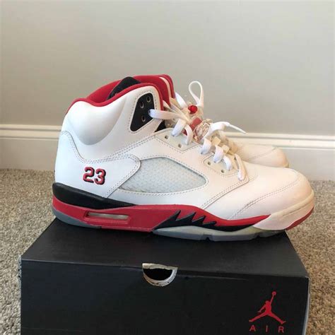 Air Jordan 5 Retro Fire Red 2013 Air Jordan 136027 120 Goat