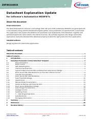 Understanding Infineon Automotive Mosfets Datasheet Parameters