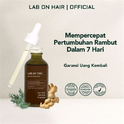 Jual Lab On Hair Anti Hair Fall Shampoo Ampoule Serum 60 Ml Scalp