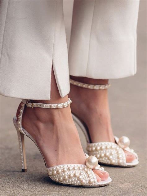 The Best Pearl Wedding Shoes To Complete Your Big Day Look