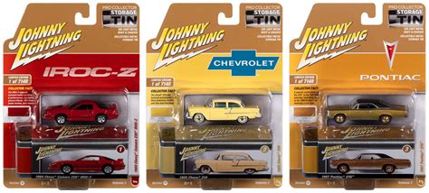 1 64 JOHNNY LIGHTNING SORTIMENTO COLLECTOR TINS 2022 RELEASE 2