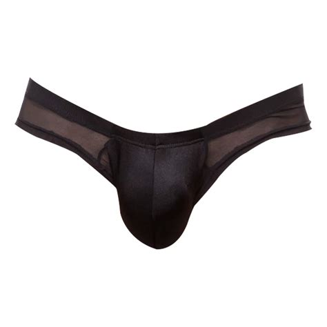 Buy Mens Sexy Sensuality Slip Thong See Through Micro Pouch Sheer