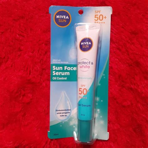 Jual Nivea Sunscreen Sun Face Protection Serum Oil Control Spf 50 Pa Shopee Indonesia