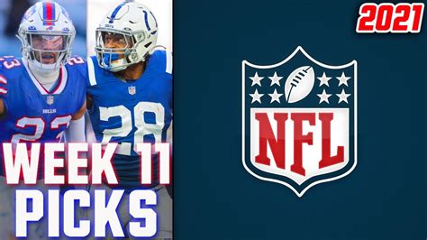 Nfl Week 11 Picks 2021 Nfl Game Predictions Weekly Nfl Picks Youtube