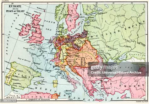 treaty  tilsit stock  high res pictures  images getty