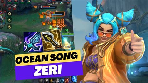 OCEAN SONG ZERI WILD RIFT WITH LEGENDARY BUILD Hard Carry YouTube