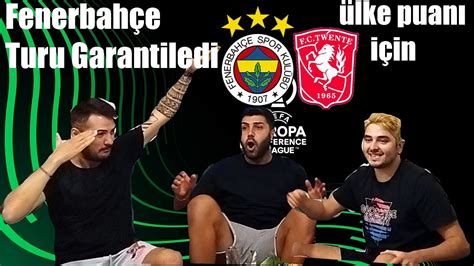 FENERBAHÇE TWENTE KONFERANS LİGİ PLAY OFF MAÇINI İZLEDİK SYMANSKİ ŞOV