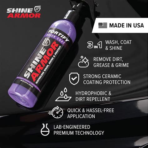 Buy Shine Armor Fortify Quick Coat Graphene Ceramic Coating Spray