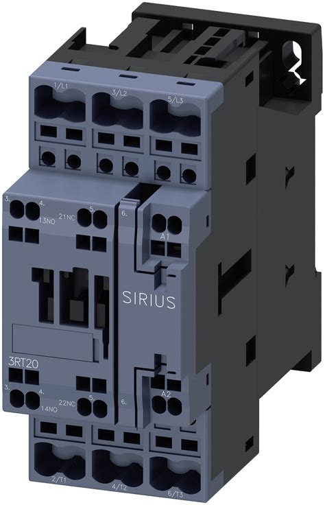 3RT2027 2AL20 Siemens SIRIUS Reversing Contactor 230 V Ac Coil 3