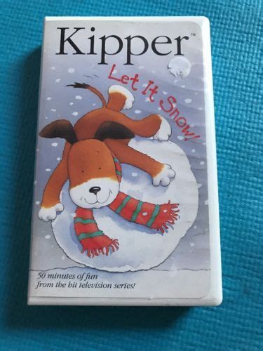 Kipper Let It Snow Vhs Includes Barney Cd Rom Games For Sale