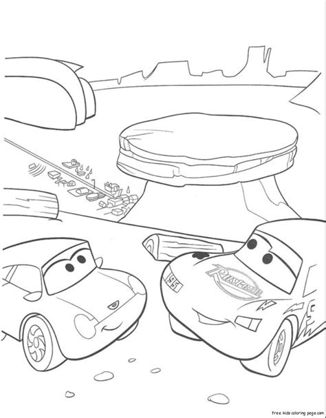 Printable Cars 2 Sally Mcqueen Coloring Pages