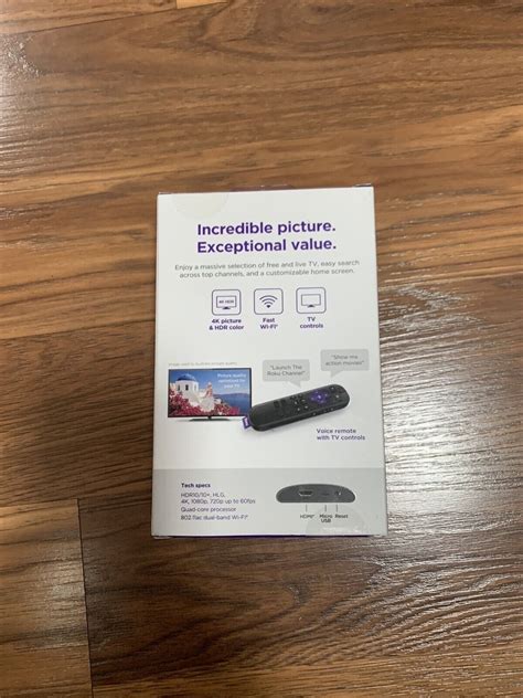 Roku Express K Streaming Player Hd K Hdr With Roku Voice Remote