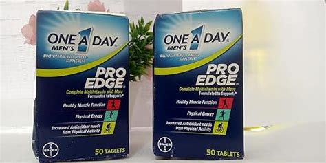 Amazon One A Day Mens Pro Edge Multivitamin Supplement With