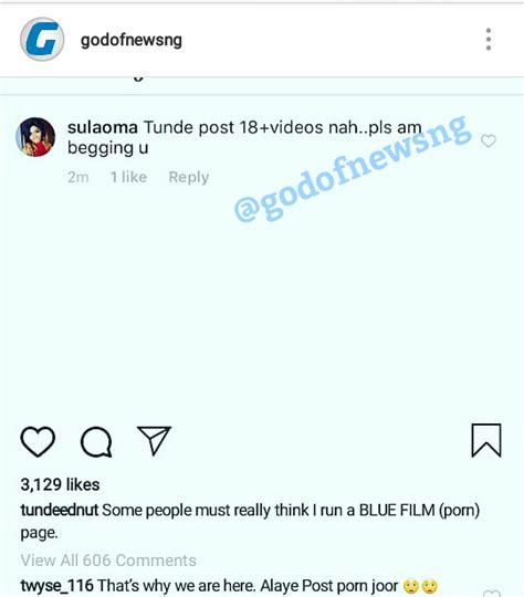 Tunde Ednut Fans Begged Him To Post Porn Videos On Instagram Photos Celebrities Nigeria