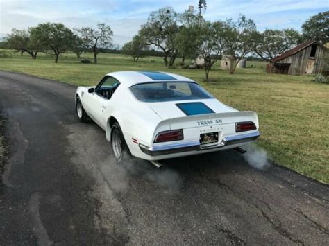 1970 Pontiac Trans Am 1970 Trans Am Polar White Ac Auto Ps Pb