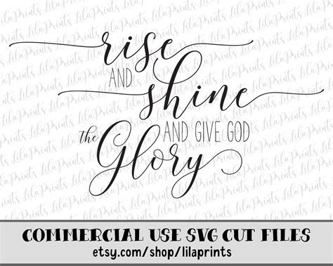 Rise And Shine And Give God The Glory 7
