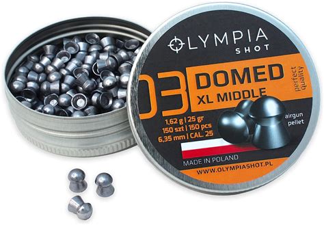 Olympia Shot Domed Xl Middle Air Gun Pellets Caliber Mm