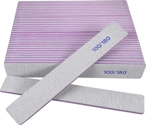 Innolife 300pcs Grit 180 Nail File Sanding Bands Replacement For 332 Shank Size