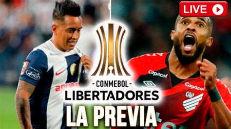 En Vivo Alianza Lima Vs Atletico Paranaense La Previa Youtube