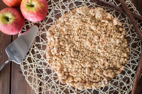 Crumb cake aux pommes et à la cannelle Pâte à Choup