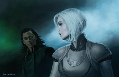 Loki and Freya | Loki, Freya, Cool drawings