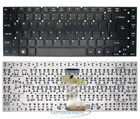 New Acer Aspire E5 471 52vz Replacement Notebook Keyboard Black Uk