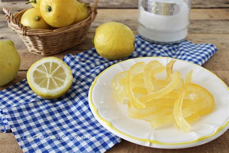 Scorze Di Limone Candite Una Deliziosa E Profumatissima Bont