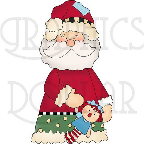 Whimsical Christmas Clip Art - Graphics Dollar