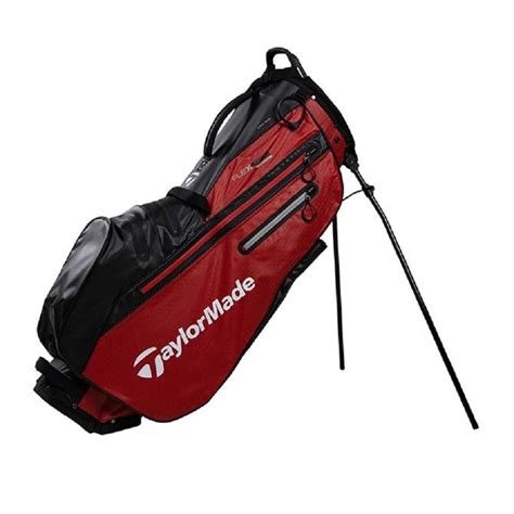 Taylormade Tm23 Flextech Waterproof Stand Bag Red