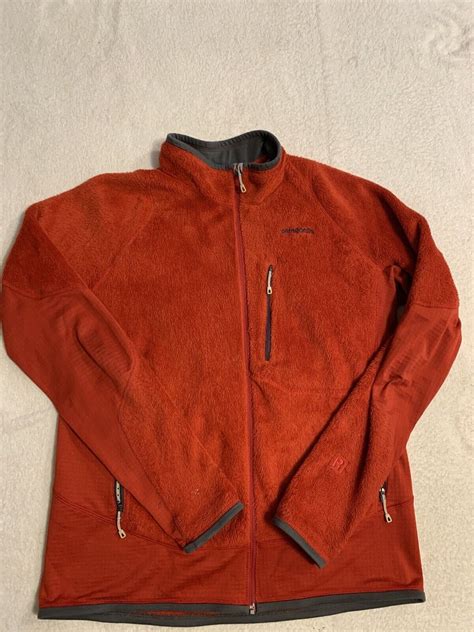 Patagonia Regulator Fleece Mens Large Full Zip Up R2 Gem