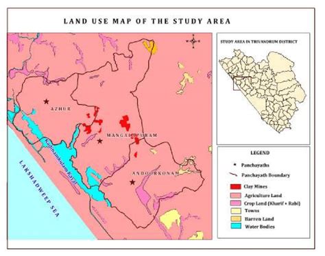 Land Use Map Of The Study Area Download Scientific Diagram