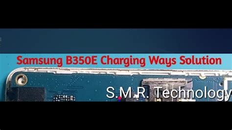 How To Fix Samsung B E Charging Problem Solution Jumper Ways By Gsm