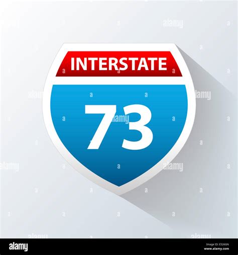 Interstate Icon Stock Photo Alamy