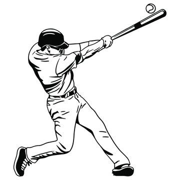 baseball bat clipart black and white - Clip Art Library - Clip Art Library