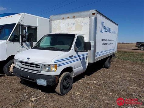 2002 Ford E350 Box Truck Adam Marshall Land And Auction Llc