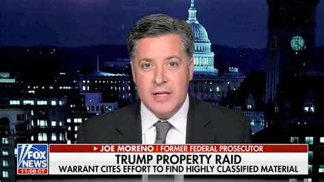 Joseph Moreno Appears On Fox News At Night To Discuss Fbi Search