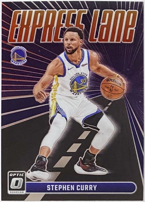 Stephen Curry Panini Donruss Optic Basketball Golden State