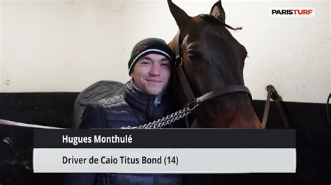 Hugues Monthulé driver de Caio Titus Bond 01 12 à Paris Vincennes