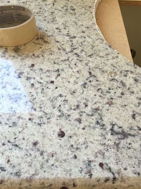 Dallas White Granite Kitchen Countertop Somsana Kishaba99