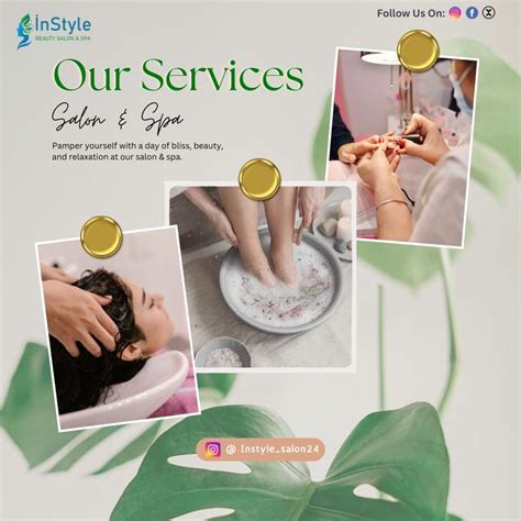 instyle salon   beauty saloon beauty salon posters beauty