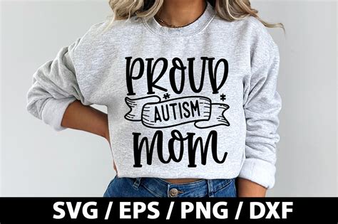 Proud Autism Mom Svg Graphic By Akazaddesign · Creative Fabrica