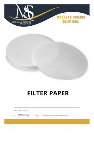 Supertek Filter Paper 90 Mm At 70 Pack In Ambala ID 2854368505988