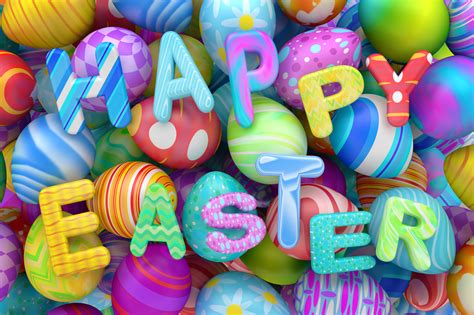 Happy Easter illustration, Easter, eggs, 8k HD wallpaper | Wallpaper Flare