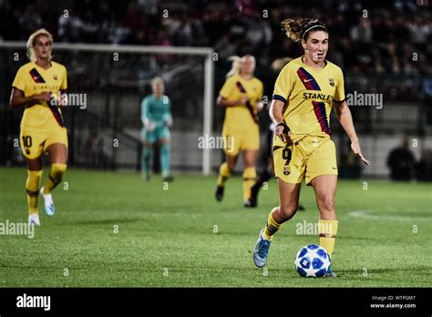 Mariona Caldentey Of Barcelona Women In Action During The Uefa Women S