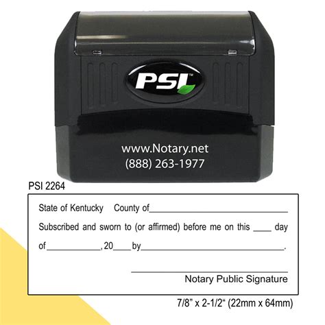 Kentucky Notary Jurat Stamp Notary Net